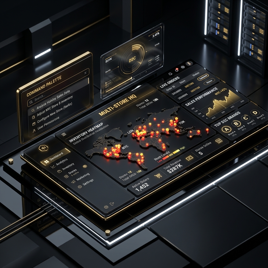 Commerce Control Production Architecture Viewport