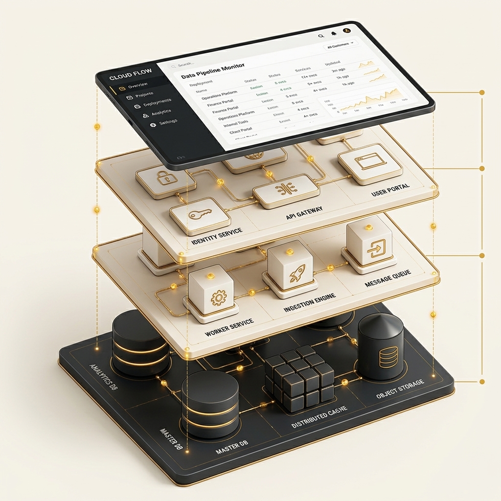 AI Solutions Architecture Visual